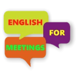 english for meetings android application logo